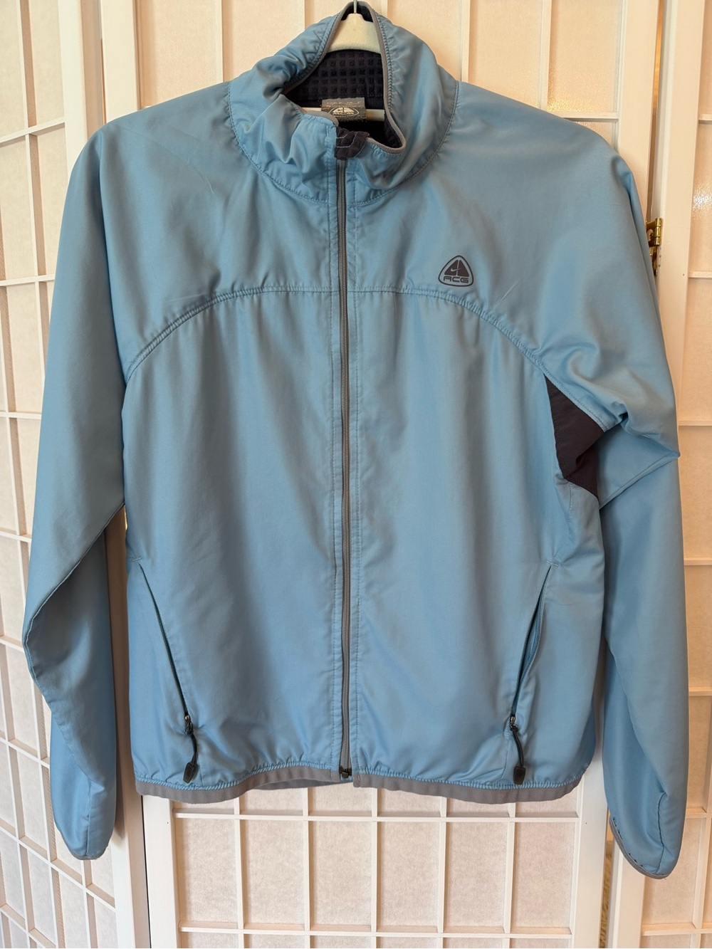 Nike Light Blue Utility Jacket with Dark Accent